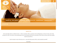 Tablet Screenshot of midasspa.com